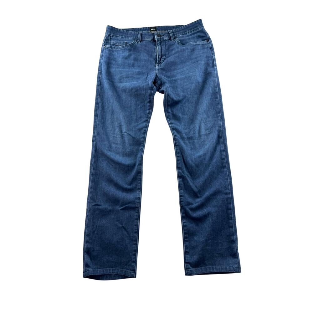 Hugo Boss Delaware Slim Fit Mens Jeans 32x28 Candiani Denim Cashmere Touch